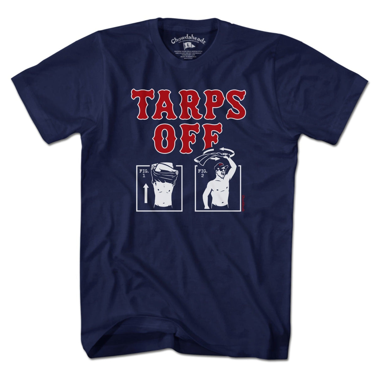 Tarps Off Boston Baseball T-Shirt product image 1