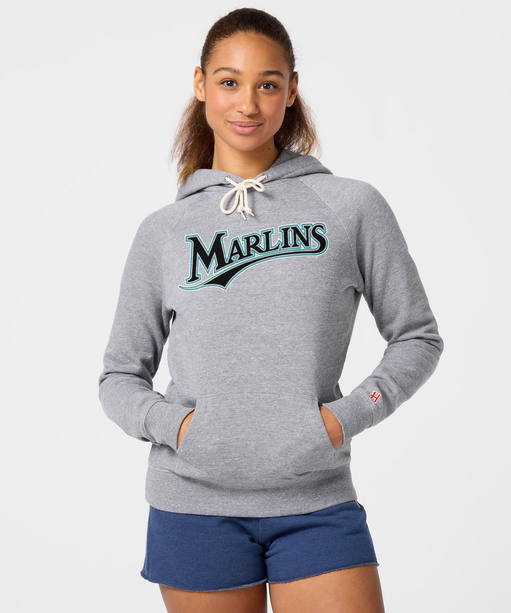 Women's Florida Marlins Jersey Logo '93 Hoodie product image 3