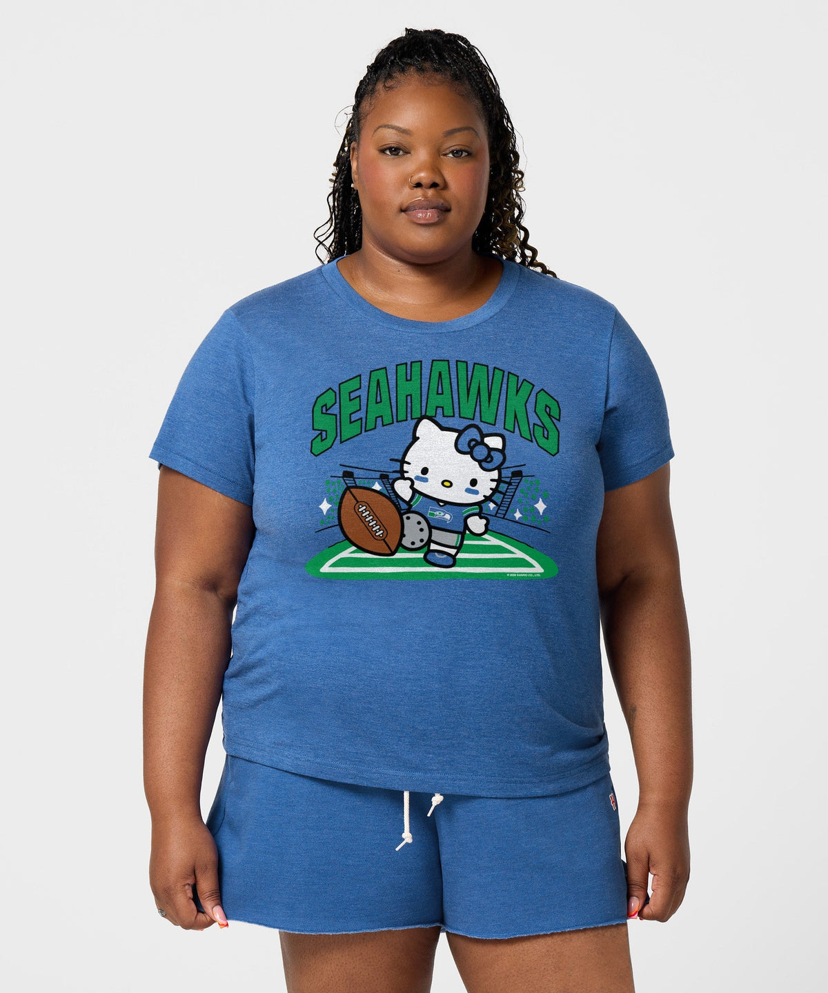 Women's Hello Kitty x Seattle Seahawks Retro Kickoff product image 3