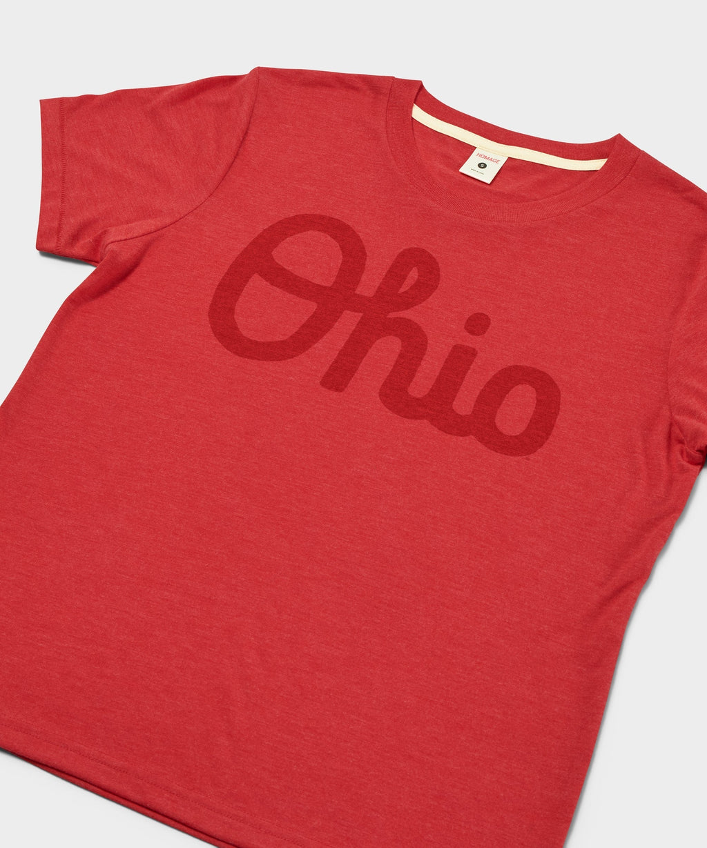 Women's Script Ohio All Scarlet product image 2
