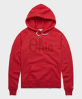 Women's Script Ohio All Scarlet Hoodie product image 1
