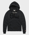 Women's Script Ohio Blackout Hoodie product image 1