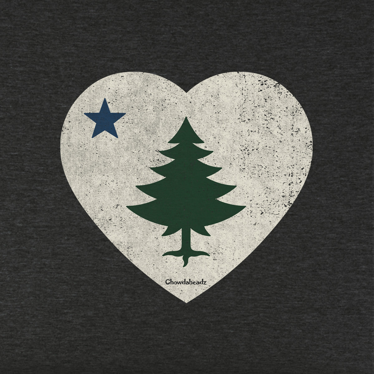 Vintage Maine Heart Youth Hoodie product image 4