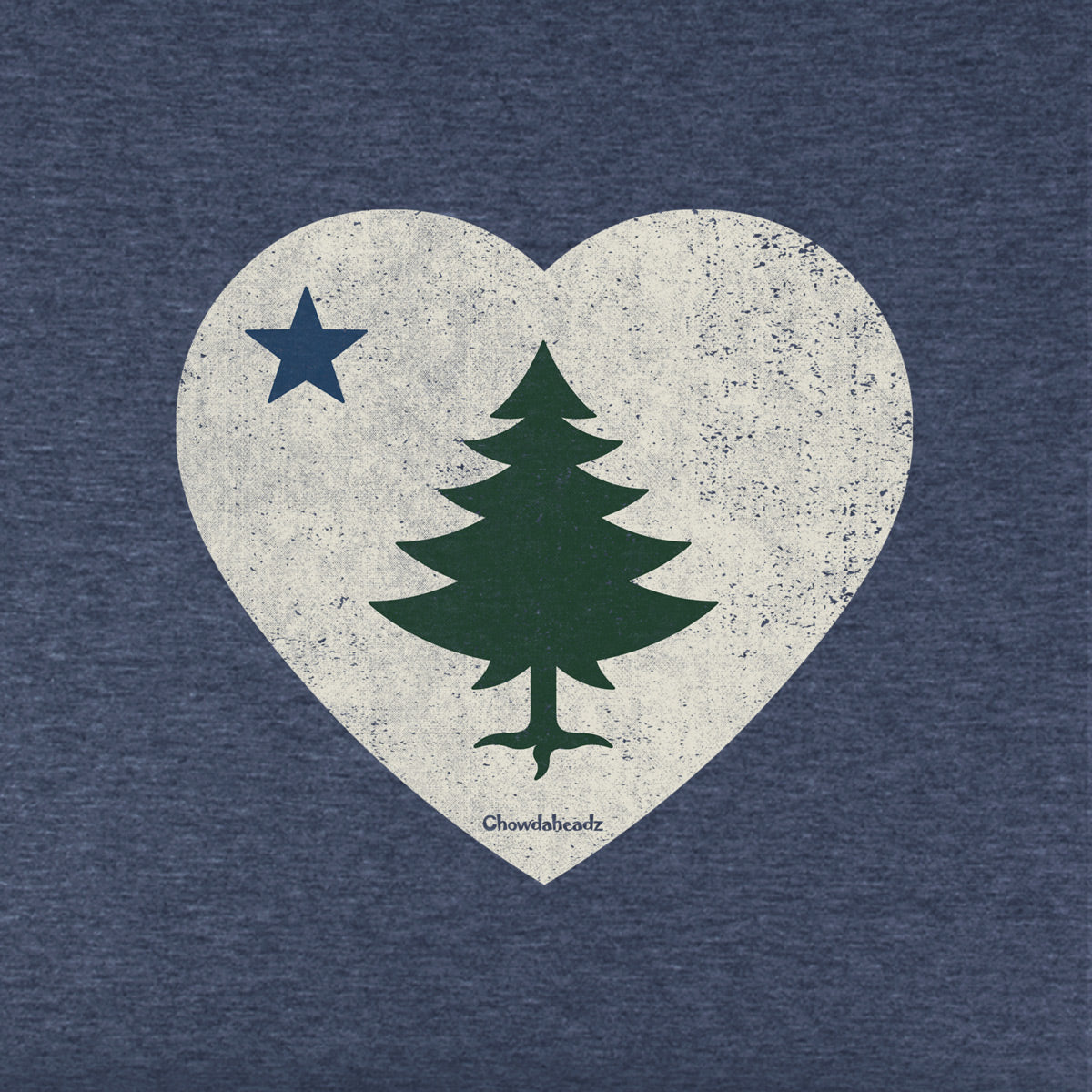 Vintage Maine Heart Youth Hoodie product image 2
