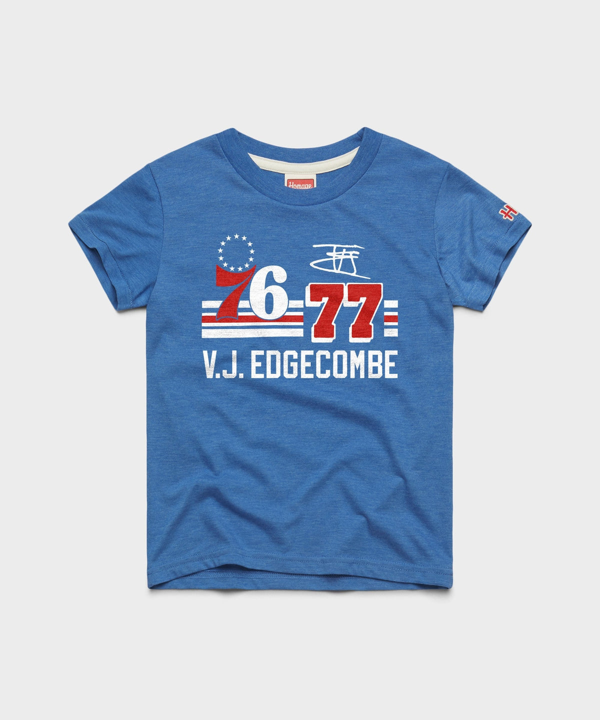 Youth 76ers V.J. Edgecombe Signature Jersey product image 1