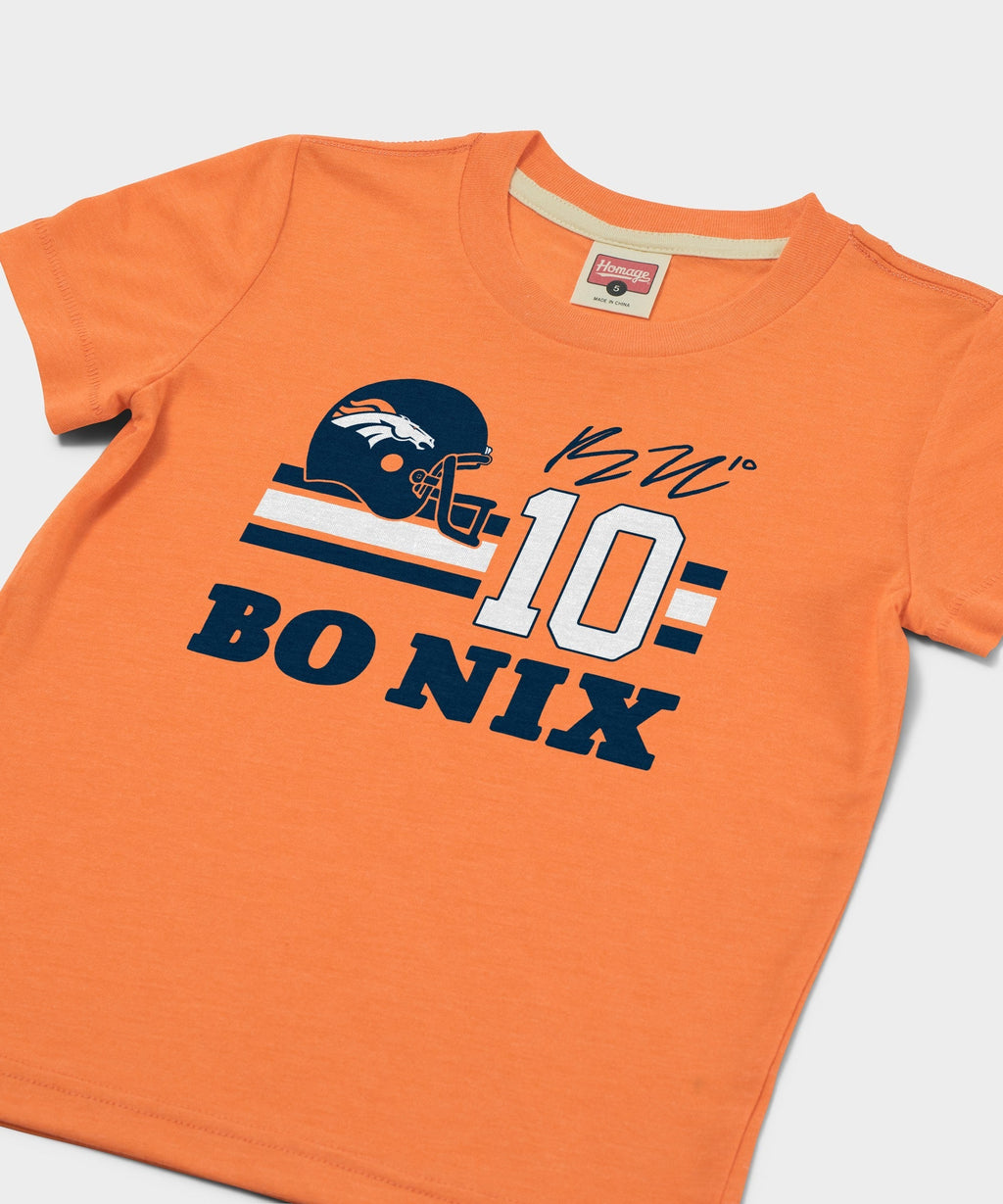 Youth Broncos Bo Nix Signature Jersey product image 2