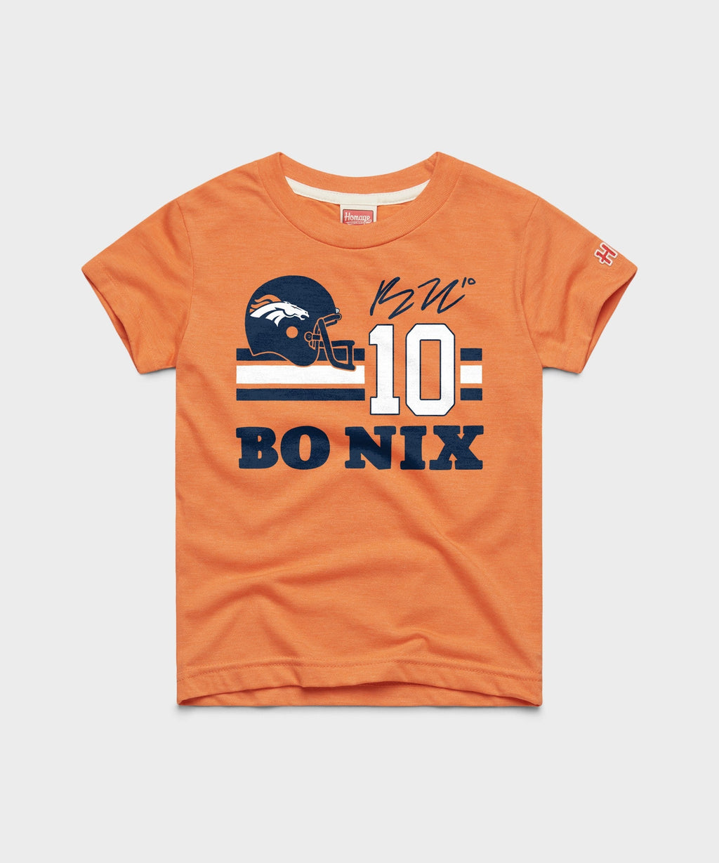 Youth Broncos Bo Nix Signature Jersey product image 1