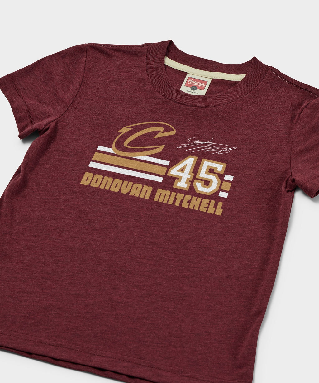 Youth Cavs Donovan Mitchell Signature Jersey product image 2