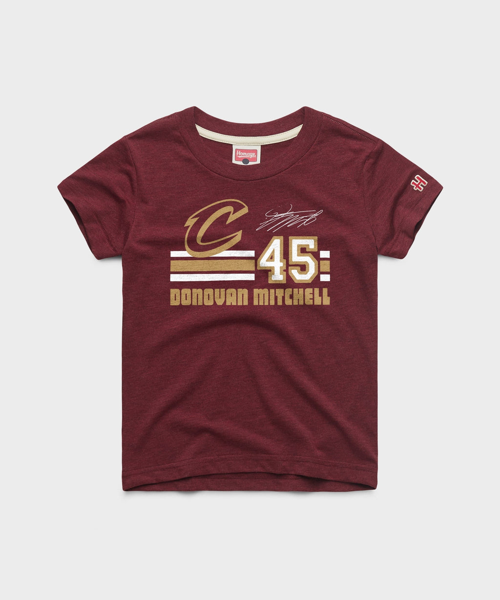 Youth Cavs Donovan Mitchell Signature Jersey product image 1