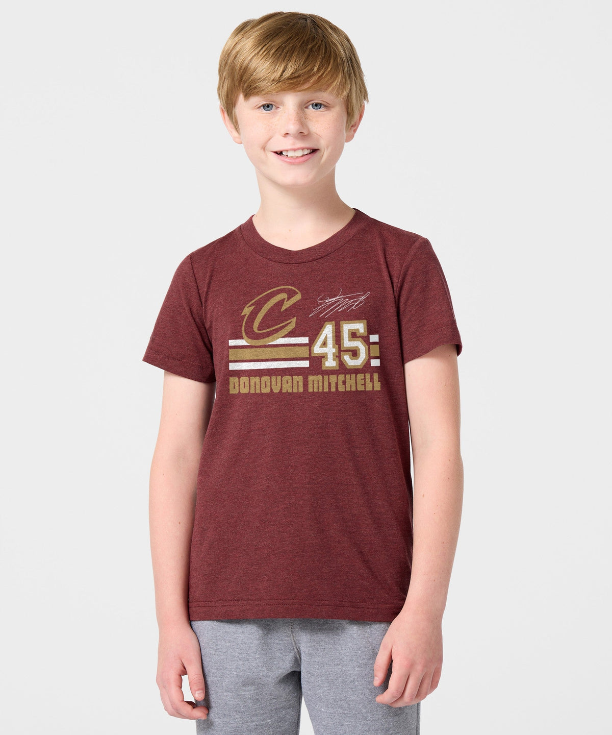 Youth Cavs Donovan Mitchell Signature Jersey product image 3