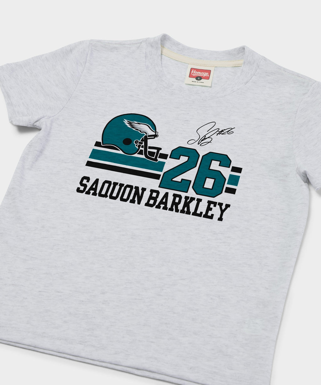 Youth Eagles Saquon Barkley Signature Jersey product image 2