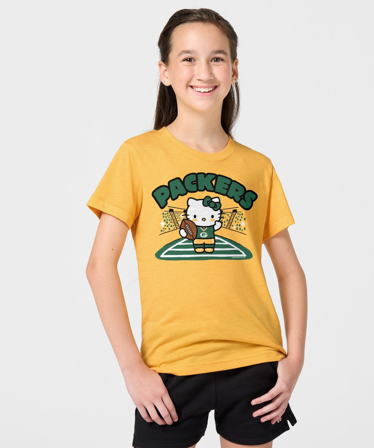 Youth Hello Kitty x Green Bay Packers Football product image 3