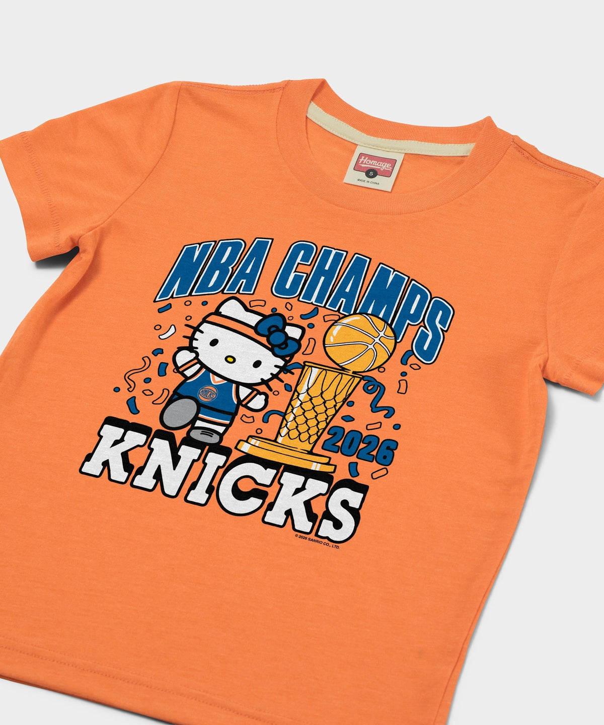 Youth Hello Kitty x New York Knicks NBA Champs 2026 product image 3