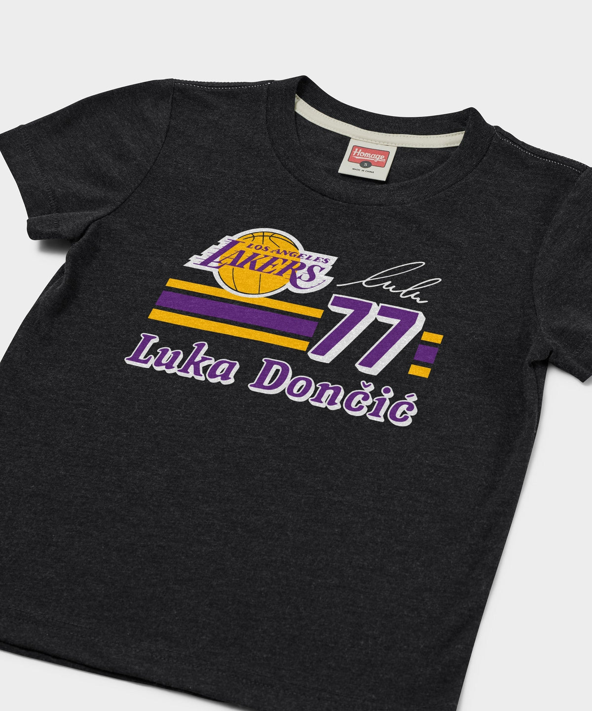 Youth Lakers Luka Doncic Signature Jersey product image 2