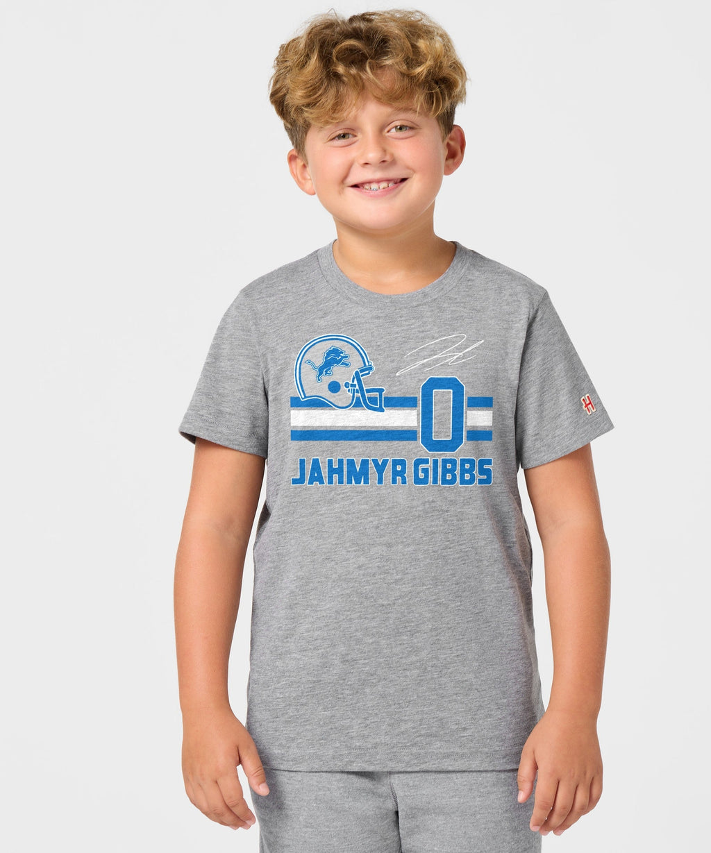Youth Lions Jahmyr Gibbs Signature Jersey product image 3