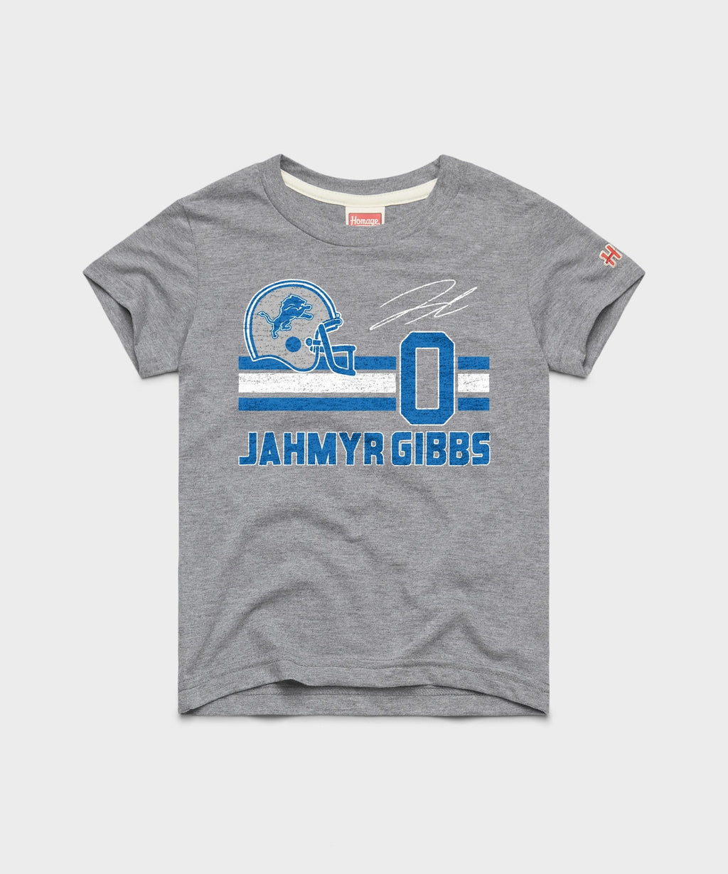 Youth Lions Jahmyr Gibbs Signature Jersey product image 1