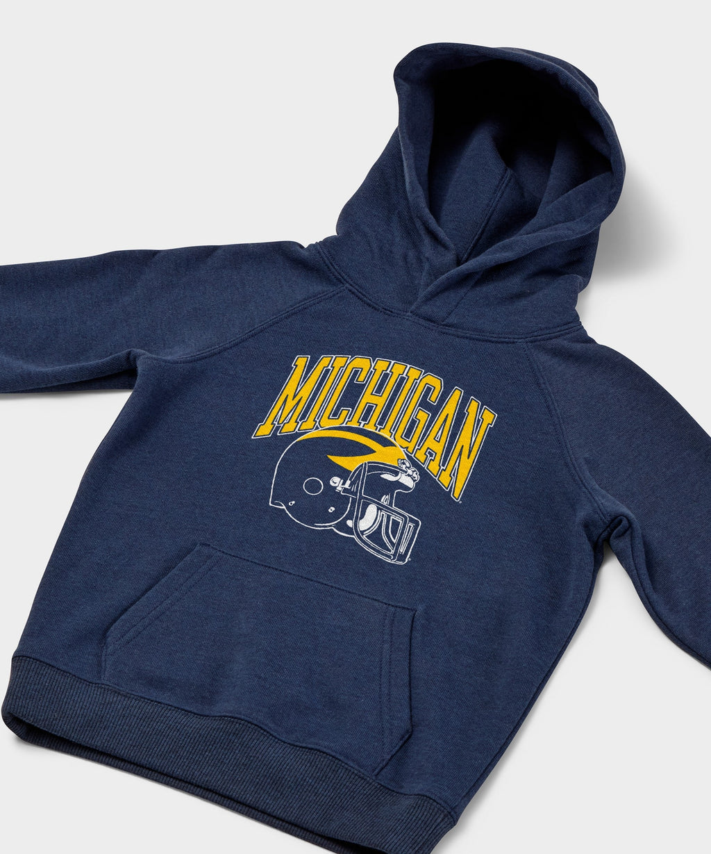 Youth Michigan Wolverines Helmet Hoodie product image 2