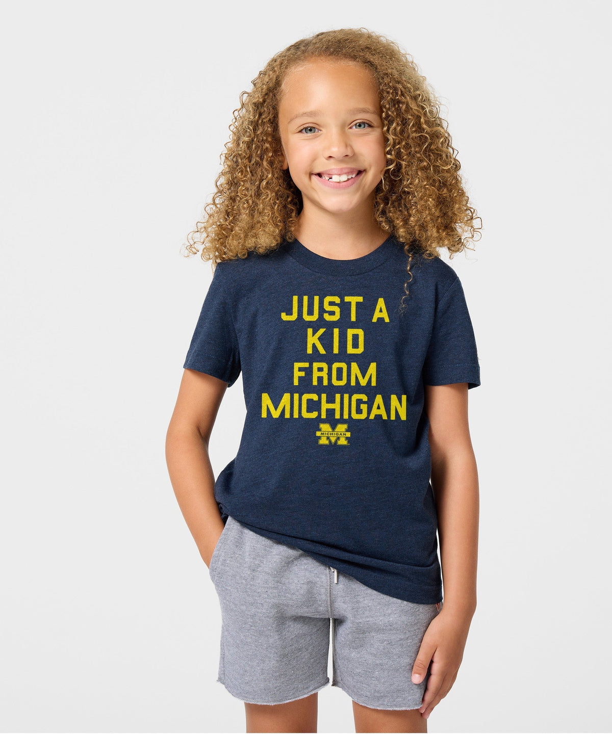 Youth Michigan Wolverines Just A Kid From product image 3