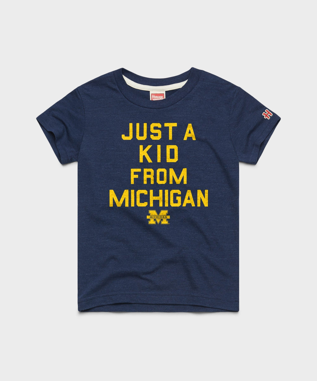 Youth Michigan Wolverines Just A Kid From product image 1