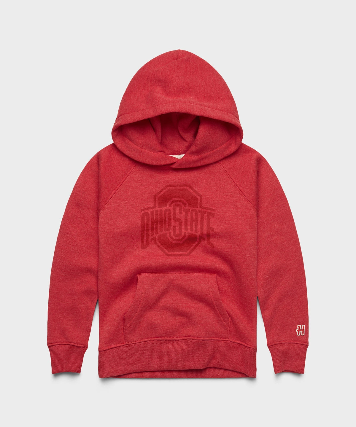 Youth Ohio State Buckeyes All Scarlet Hoodie product image 1