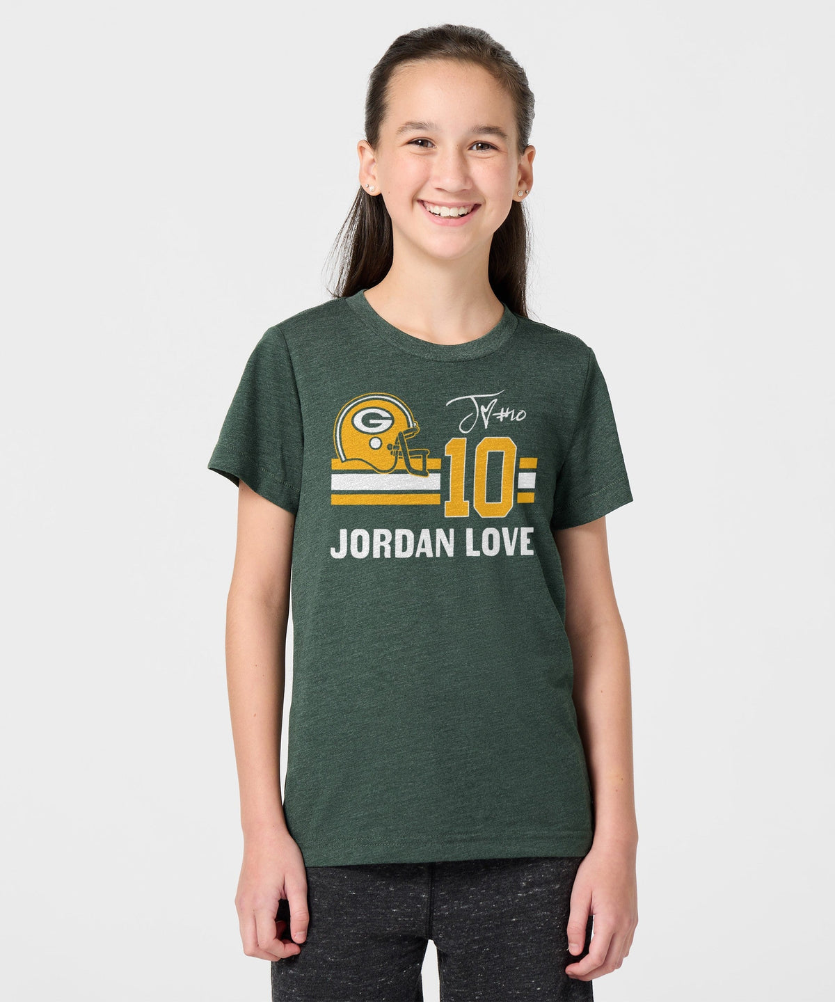 Youth Packers Jordan Love Signature Jersey product image 3