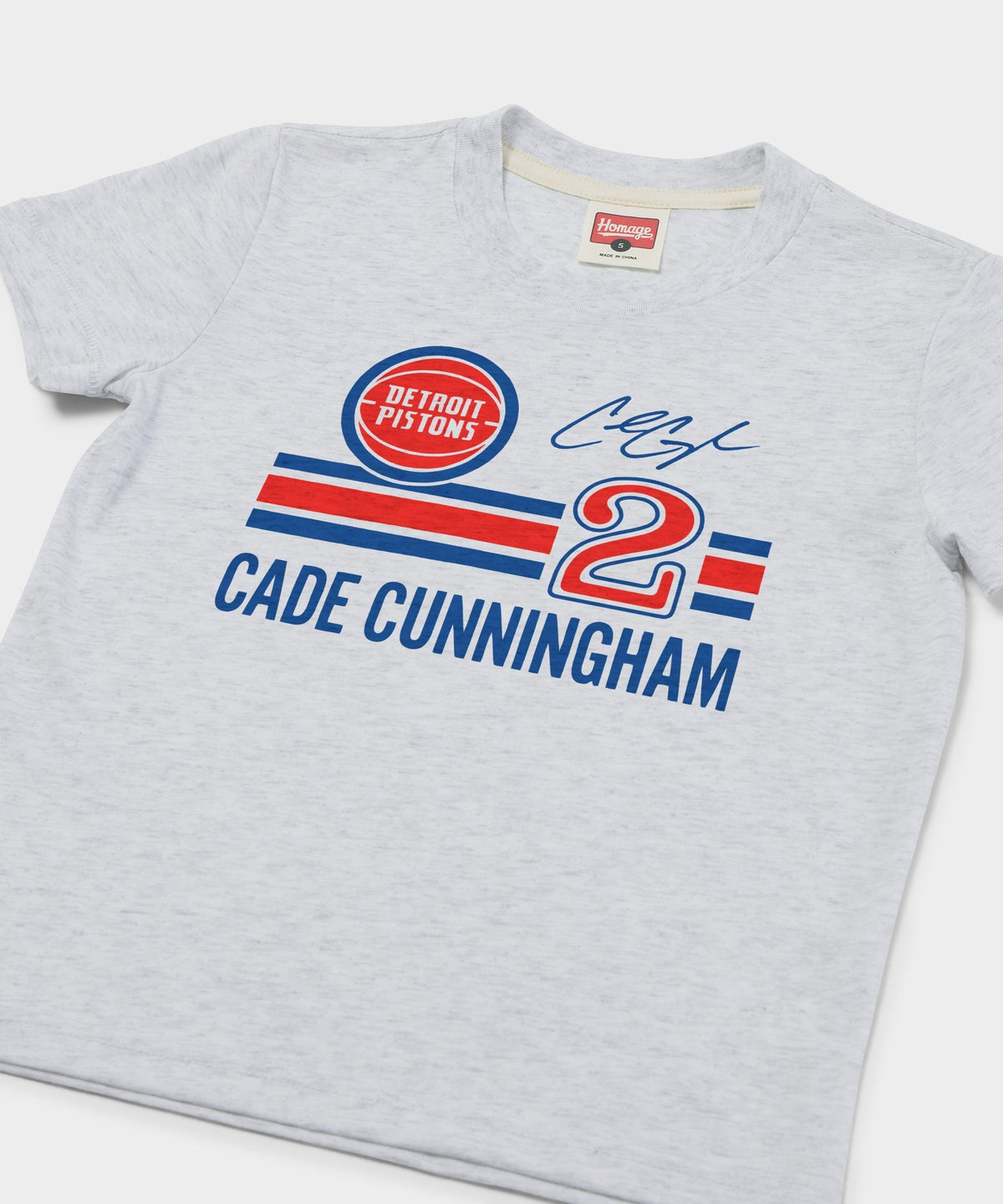 Youth Pistons Cade Cunningham Signature Jersey product image 2