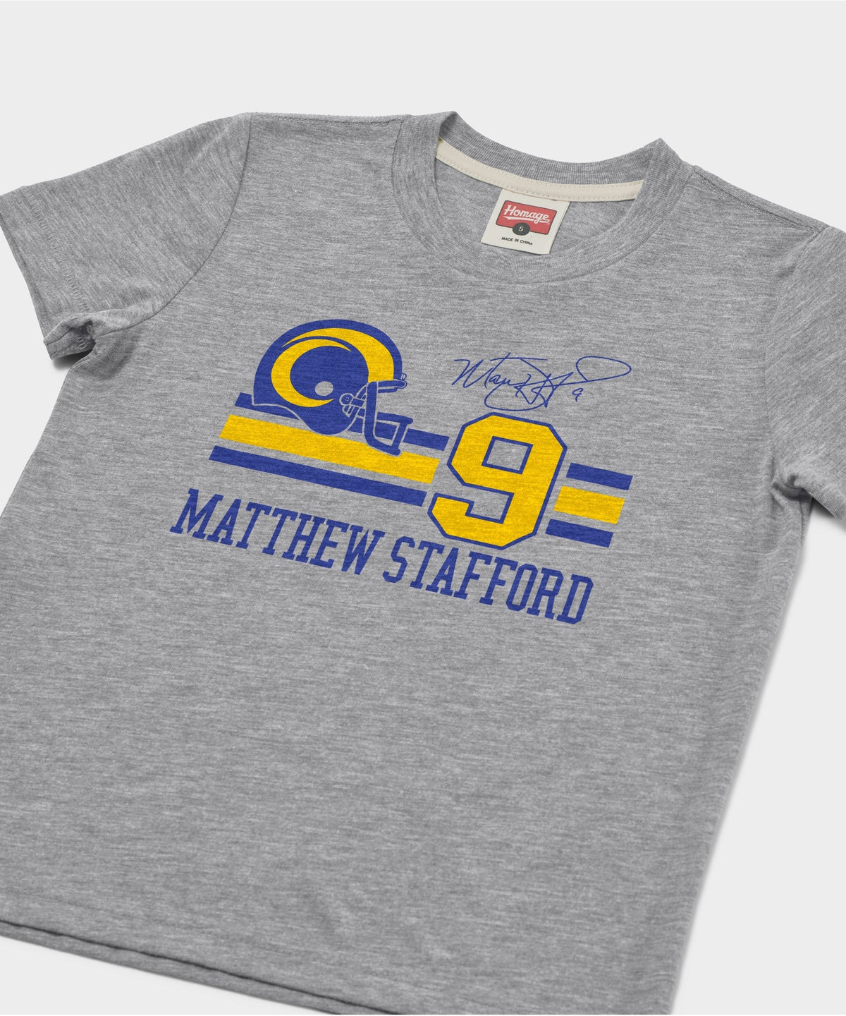 Youth Rams Matthew Stafford Signature Jersey product image 2