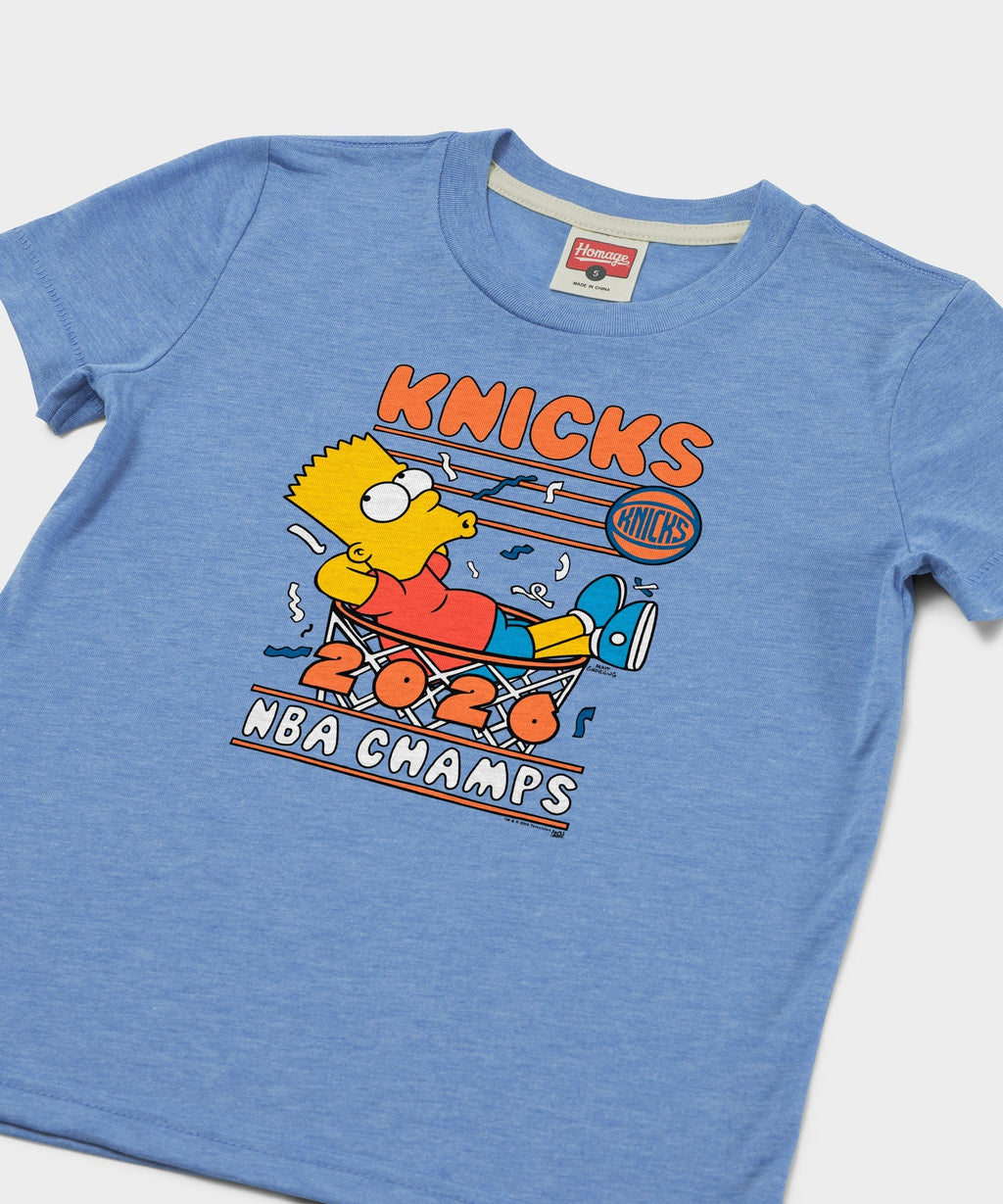 Youth The Simpsons Bart x Knicks 2026 NBA Champs product image 2