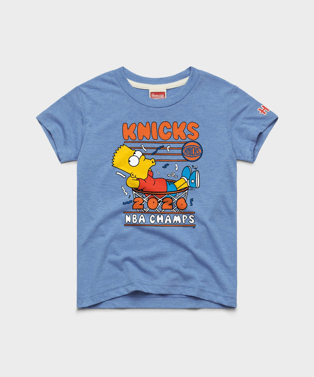 Youth The Simpsons Bart x Knicks 2026 NBA Champs product image 1