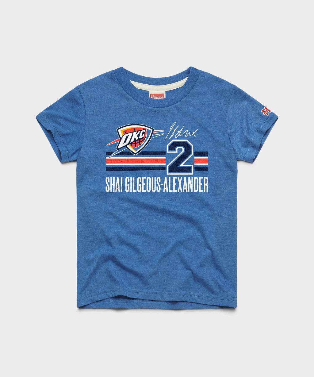 Youth Thunder Shai Gilgeous-Alexander Signature Jersey product image 1