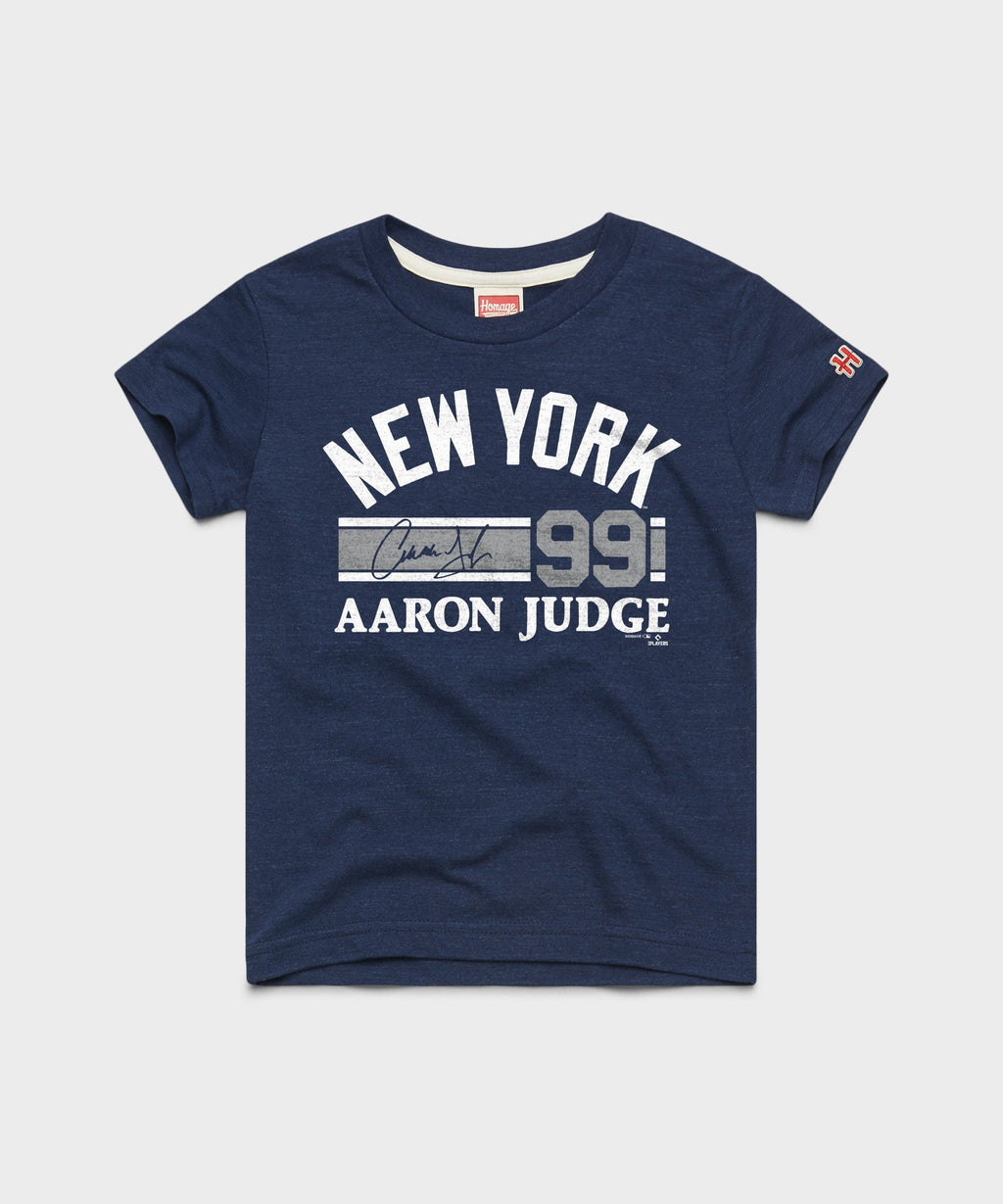 Youth Yankees Aaron Judge Signature Jersey product image 1