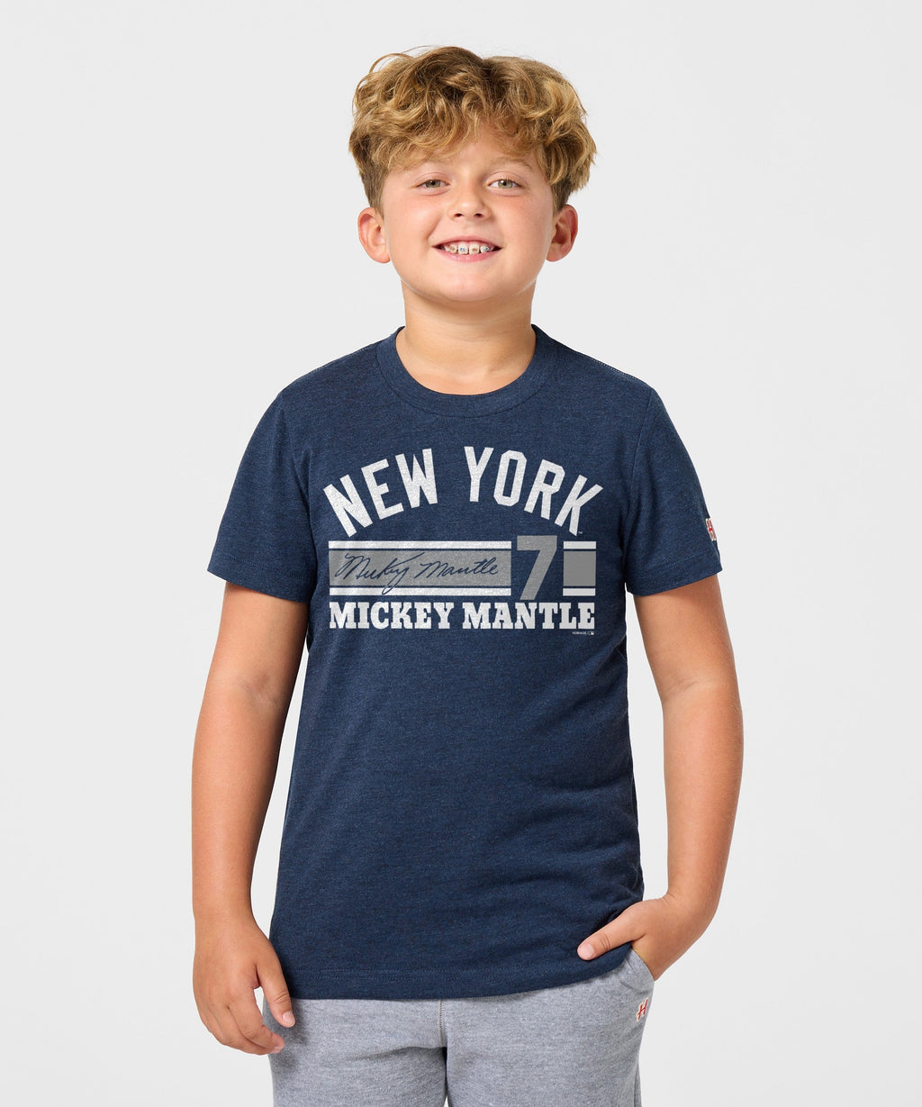 Youth Yankees Mickey Mantle Signature Jersey product image 3
