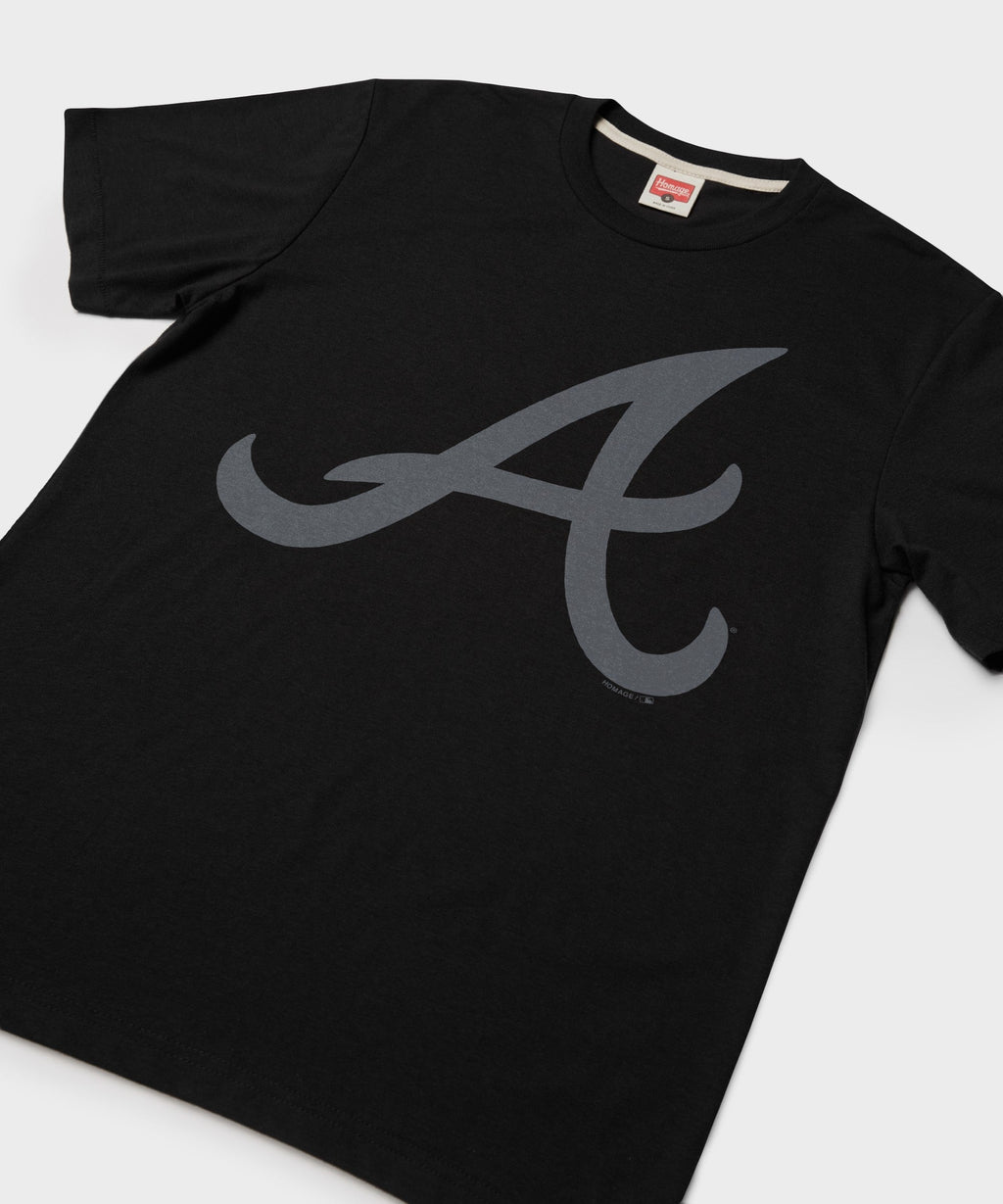 Atlanta Braves Cap Logo '81 Blackout