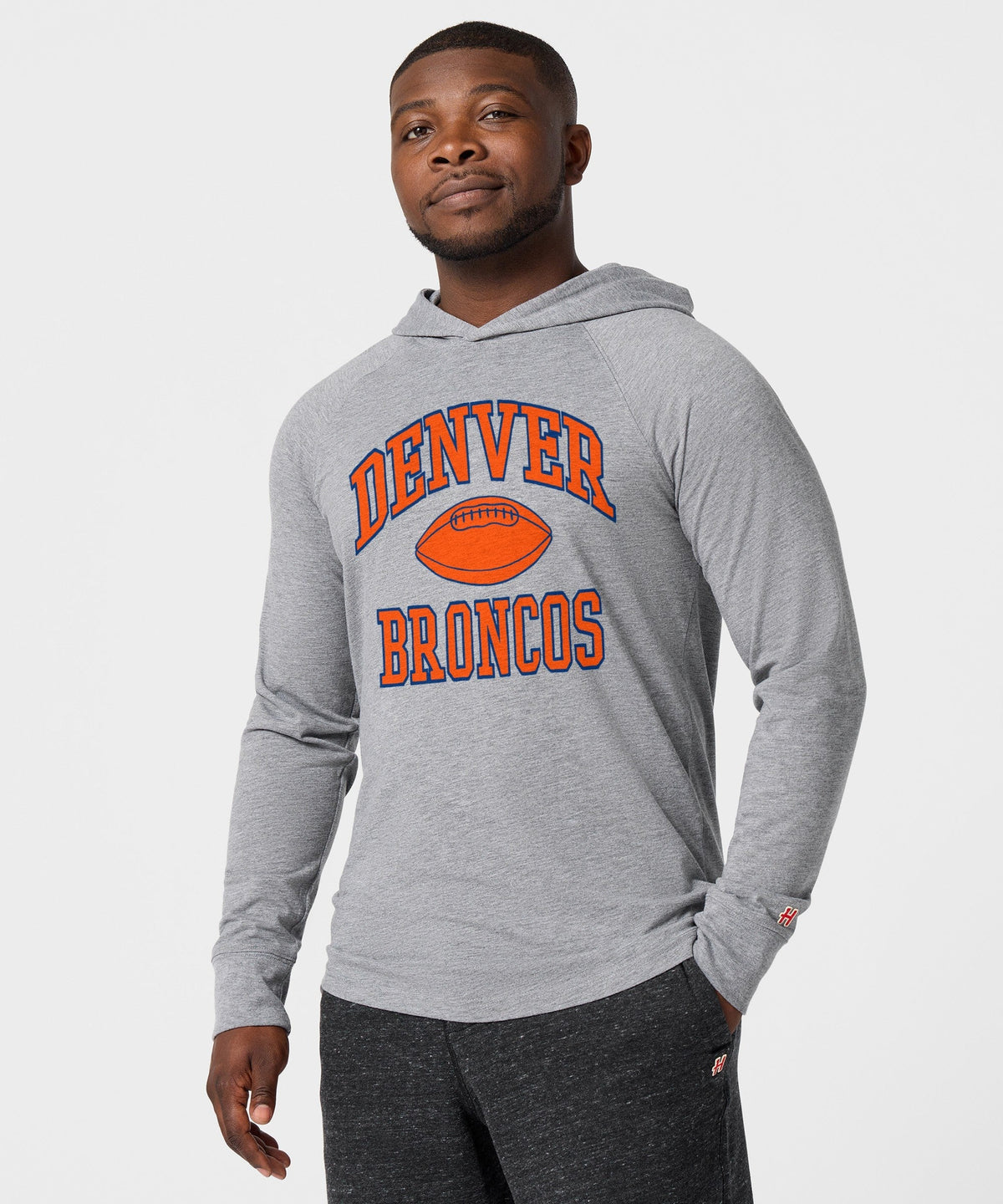Denver Broncos Gridiron Lightweight Hoodie product image 3