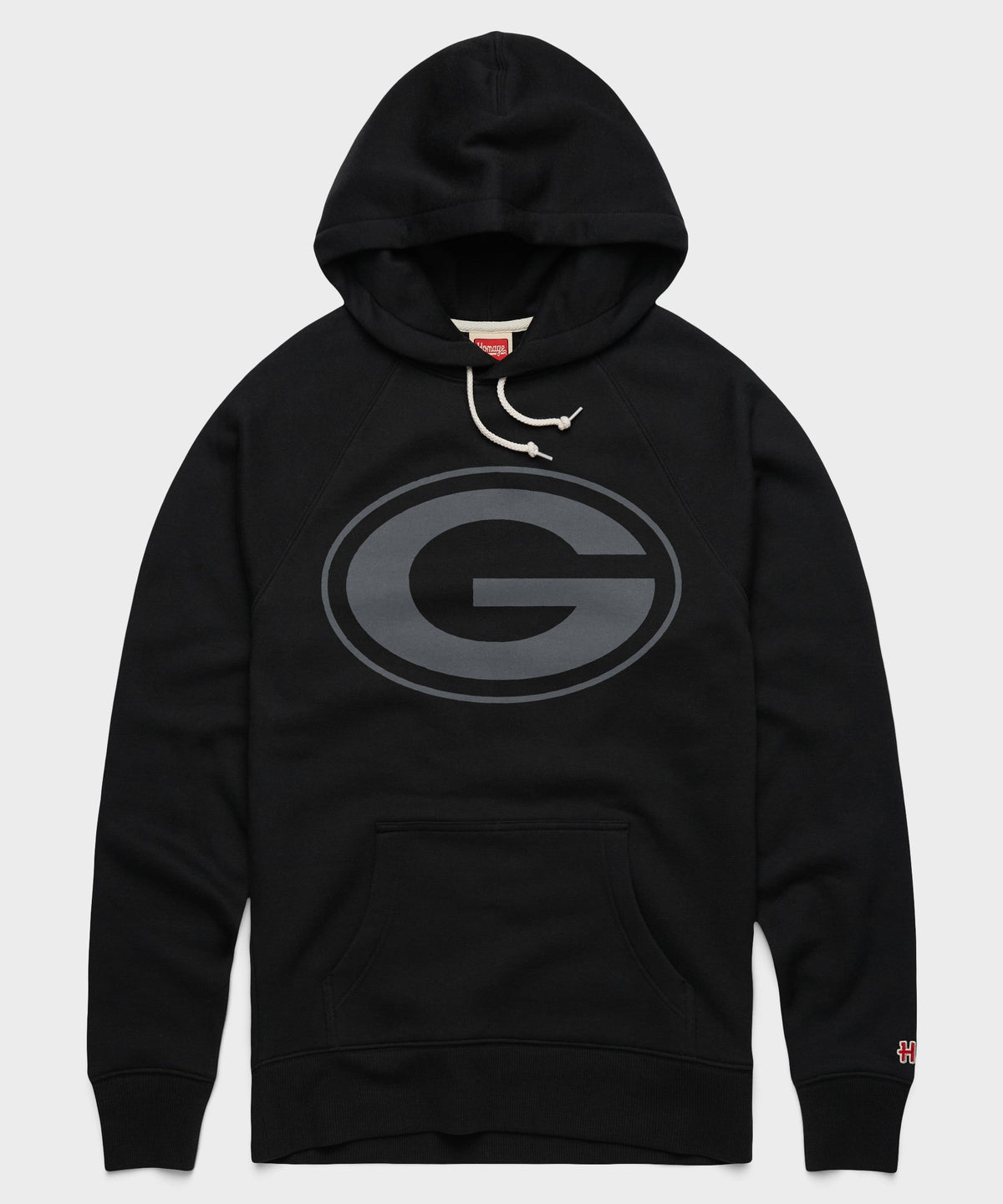 Green Bay Packers '80 Blackout Hoodie product image 1