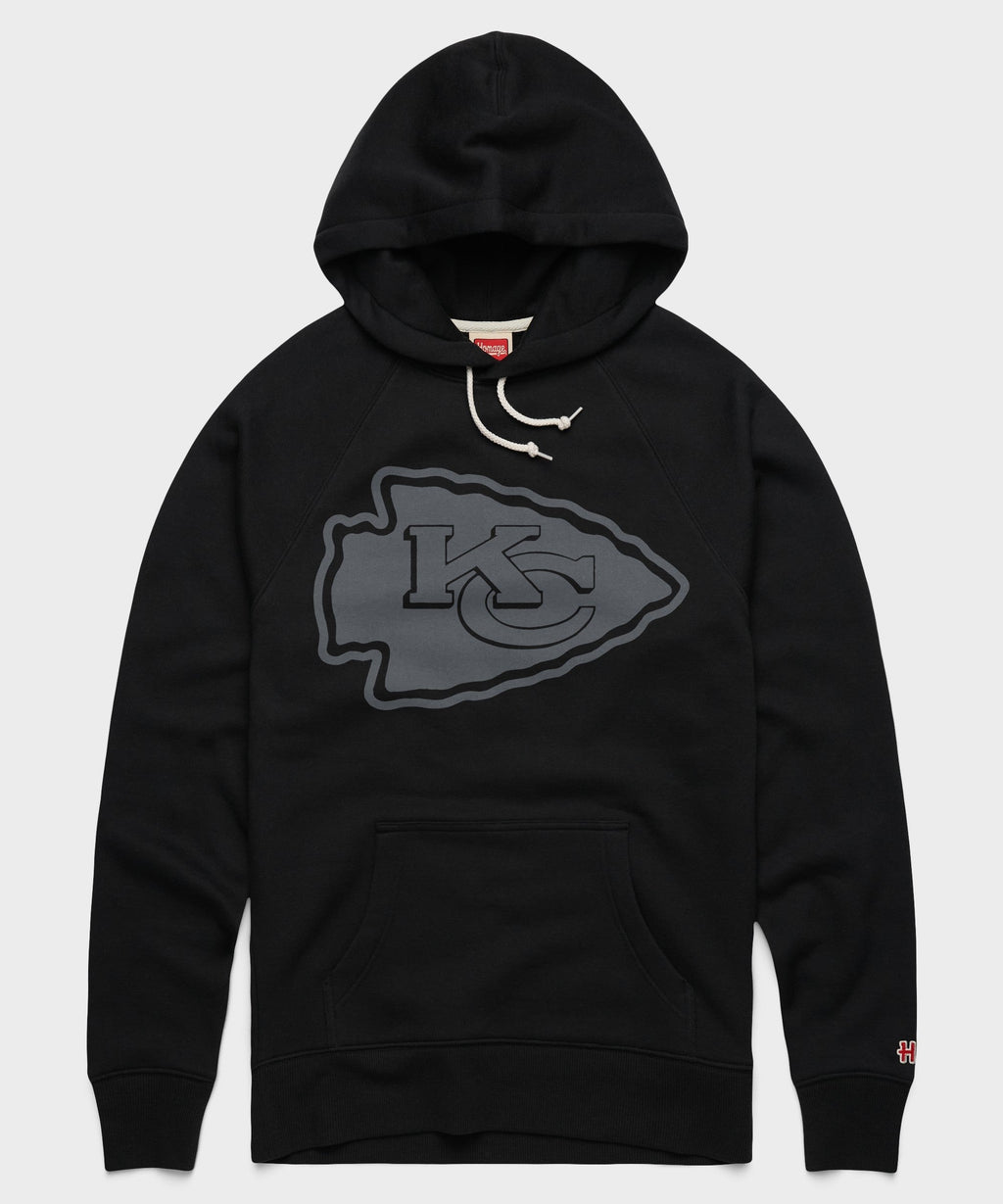 Kansas City Chiefs '72 Blackout Hoodie product image 1