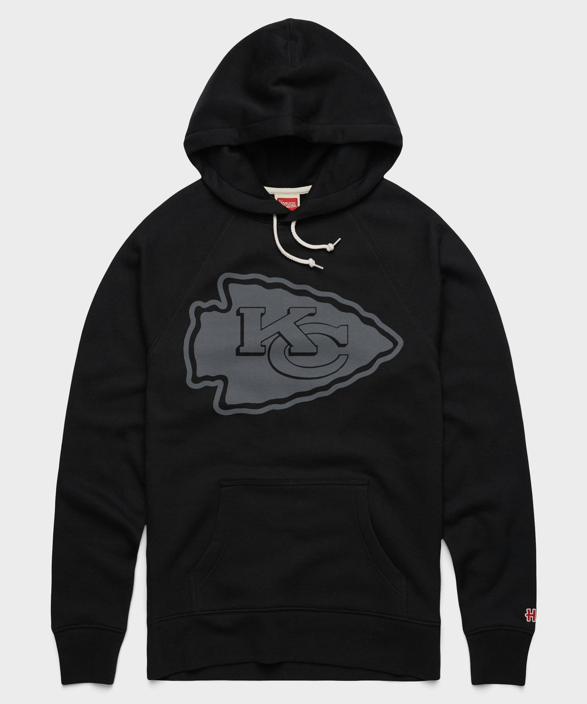 Kansas City Chiefs '72 Blackout Hoodie product image 1