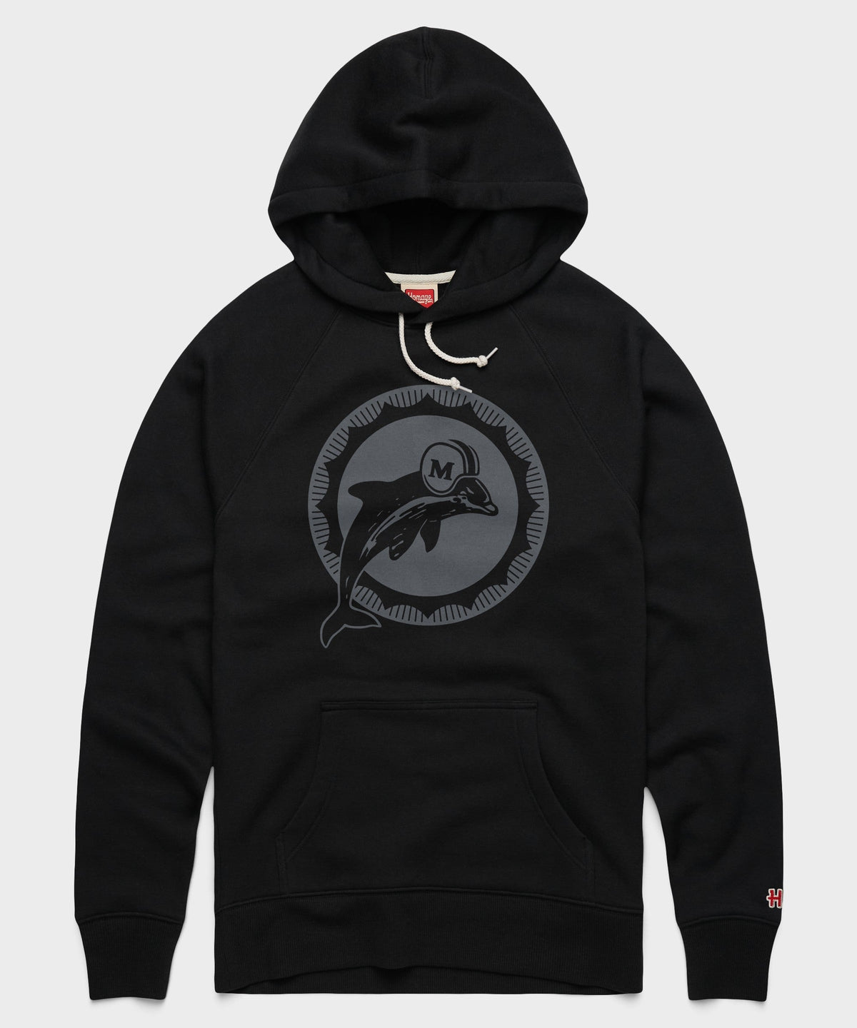 Miami Dolphins '66 Blackout Hoodie product image 1