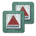 Paper Fenway Sign Coaster Set/4