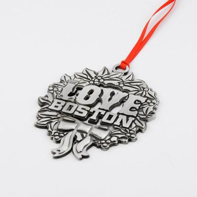 Love Boston Ornament