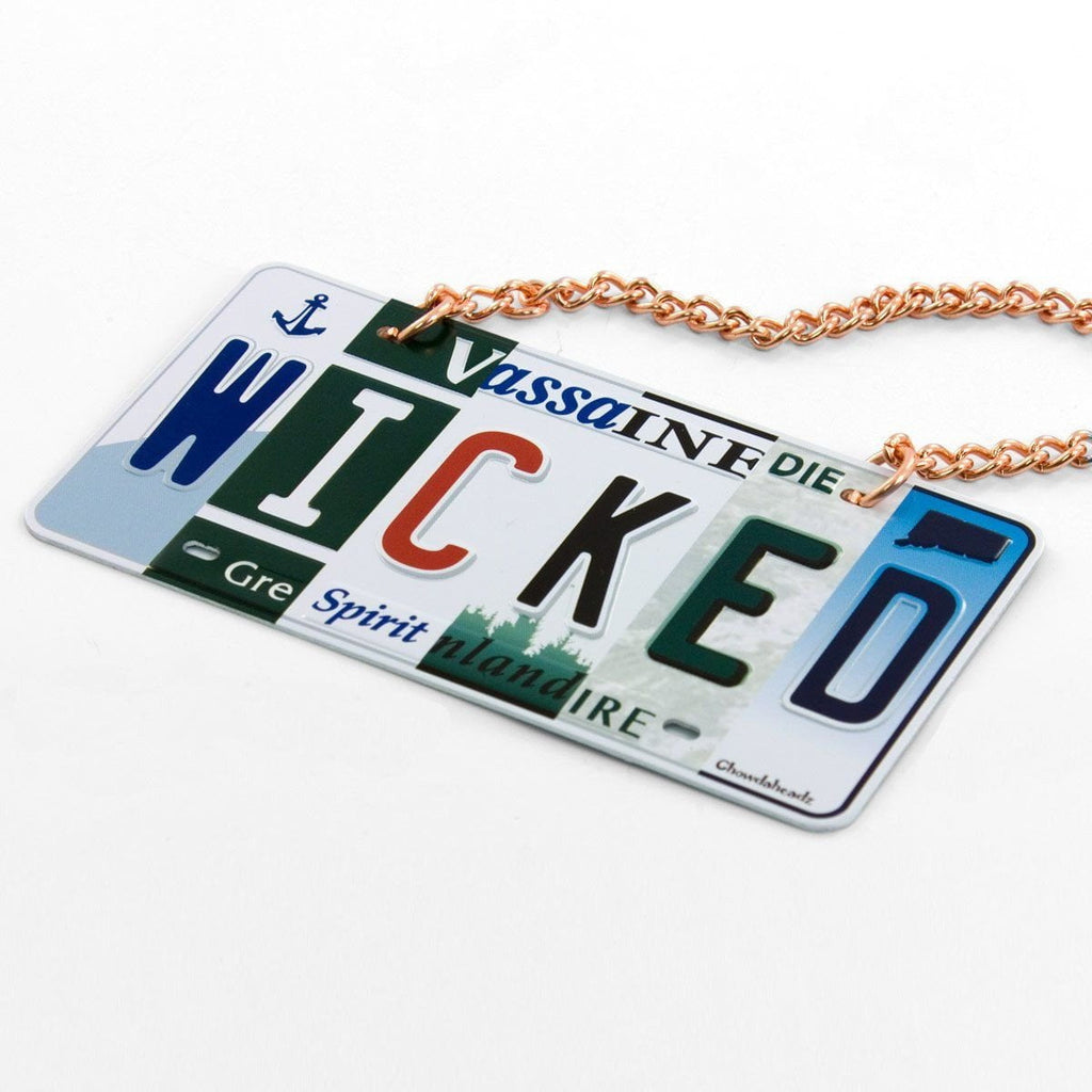 Wicked License Plate Ornament
