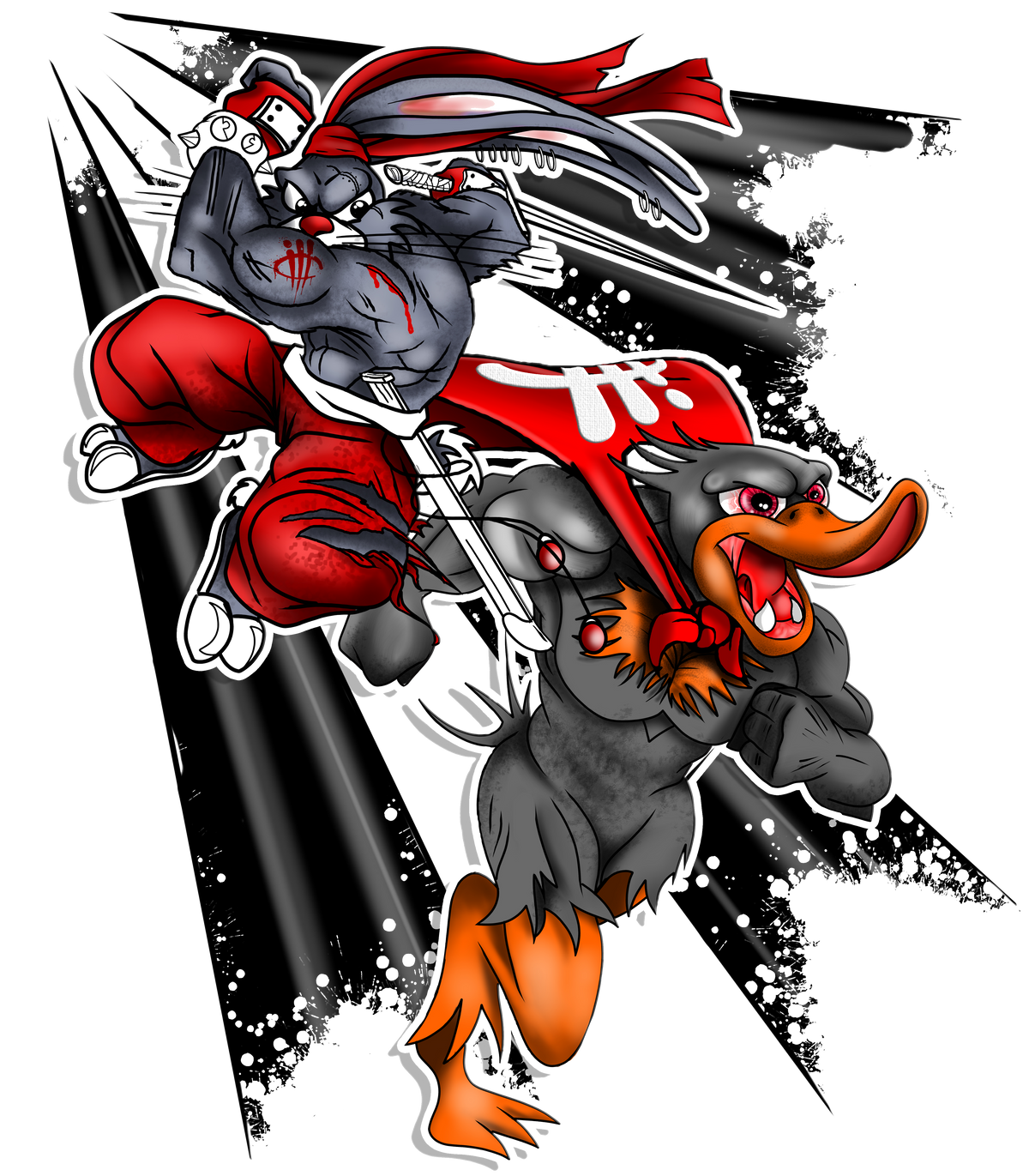 ILL ANIME STREET LEGENDS Super Bugs & Daffy