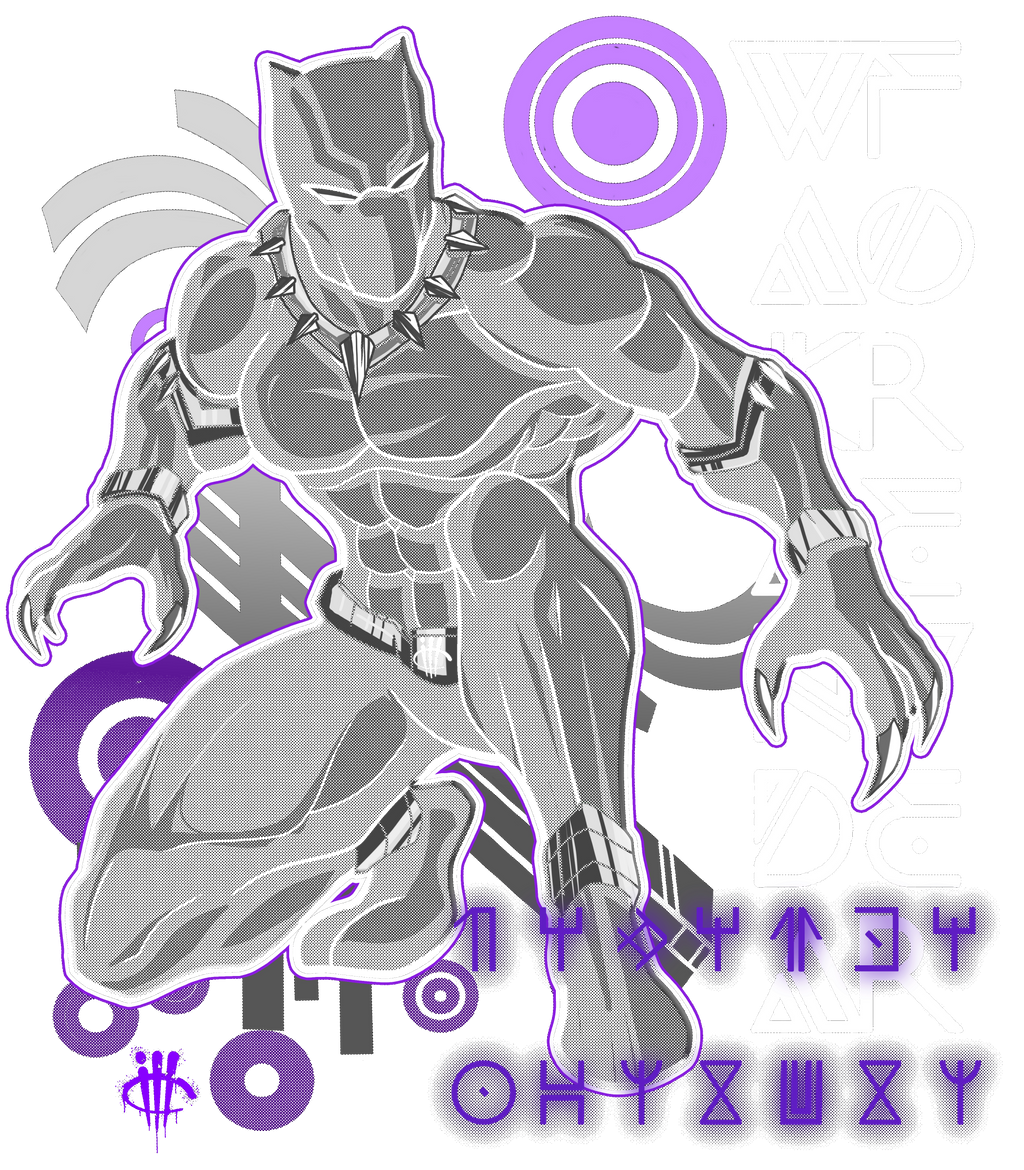 ILL ANIME STREET LEGENDS Wakanda Forever