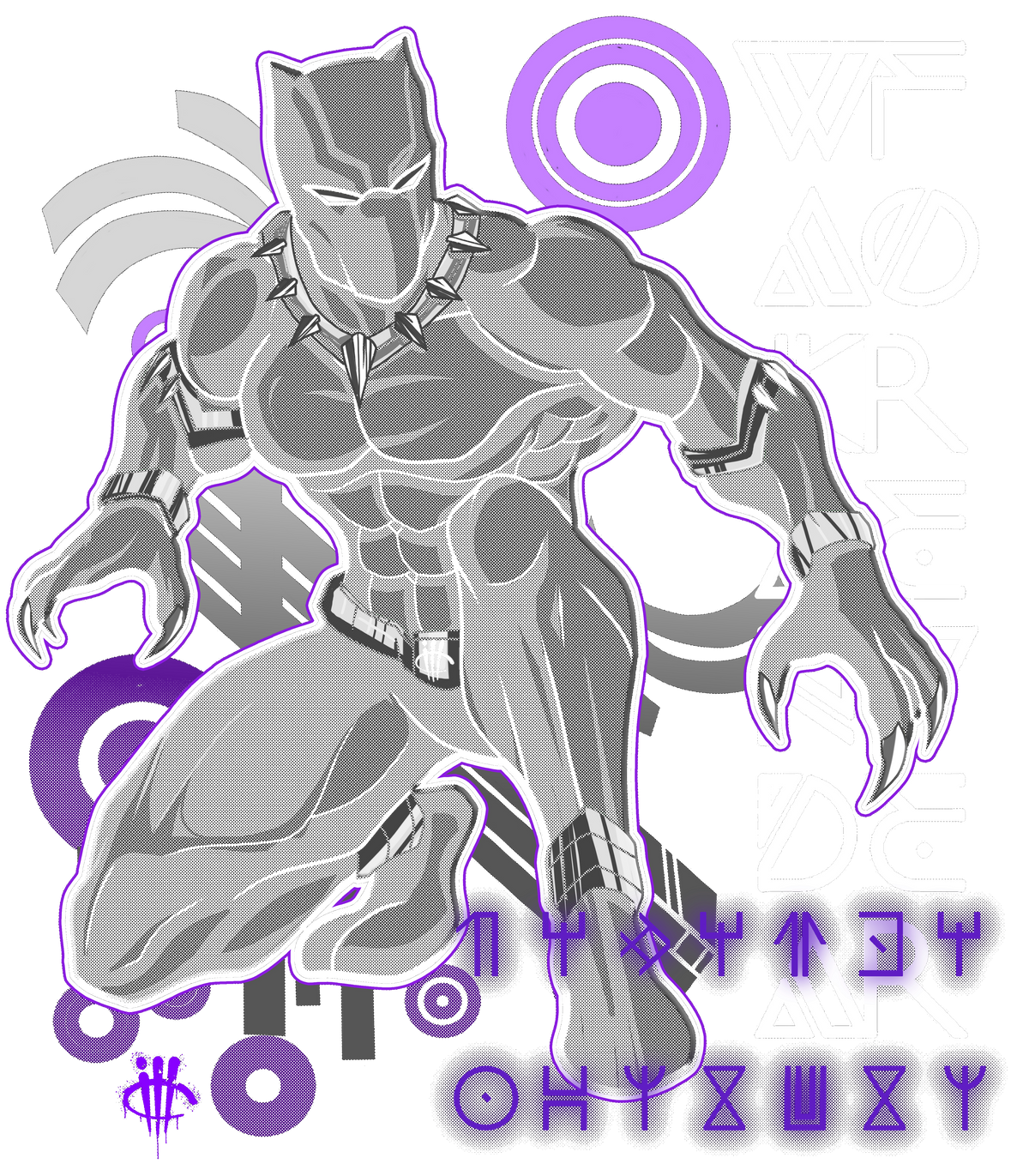 ILL ANIME STREET LEGENDS Wakanda Forever