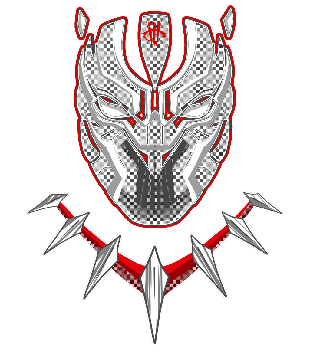 Air Jordan 6 White Infrared Matching T-Shirt Panther Mask product image 1