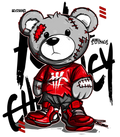 Air Jordan 4 Bred Matching T-Shirt Stitchez product image 1