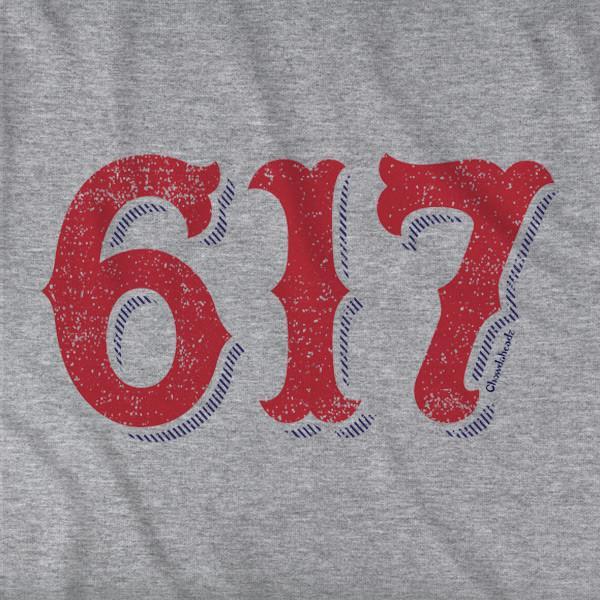 617 Boston Area Code T-Shirt product image 2