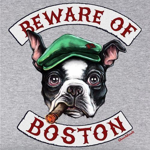 Beware Of Boston Terrier T-Shirt product image 2