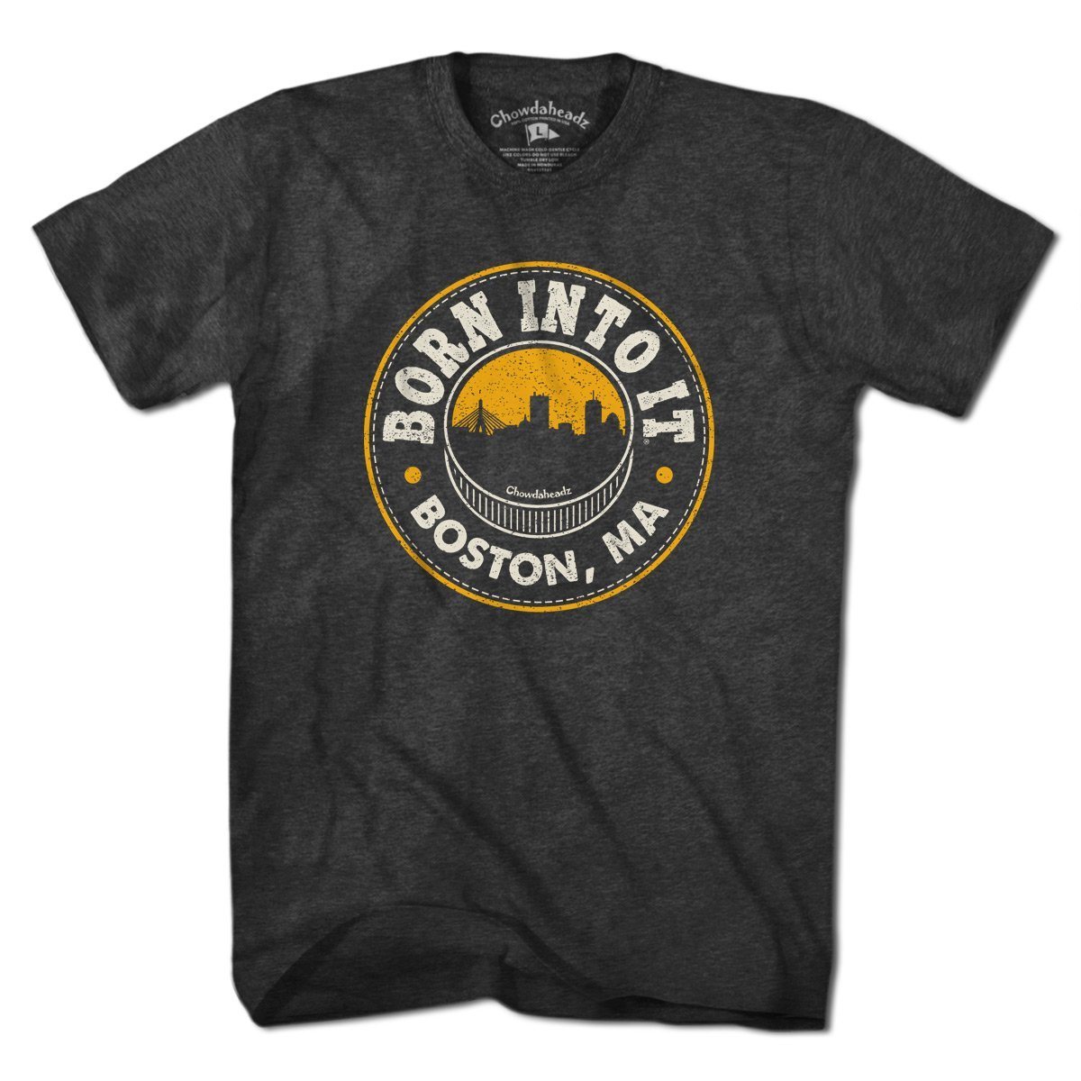 Born Into It Boston Hockey T-Shirt product image 1