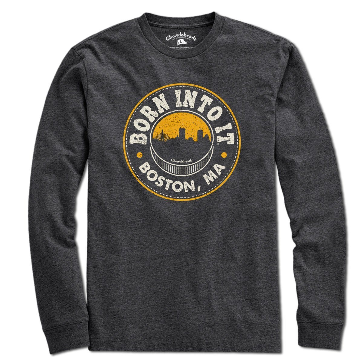 Born Into It Boston Hockey T-Shirt product image 3